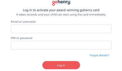 Activate GoHenry Debit Card