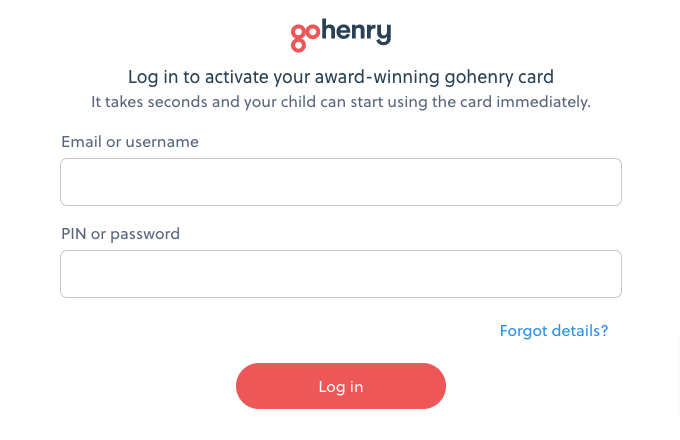 Activate GoHenry Debit Card