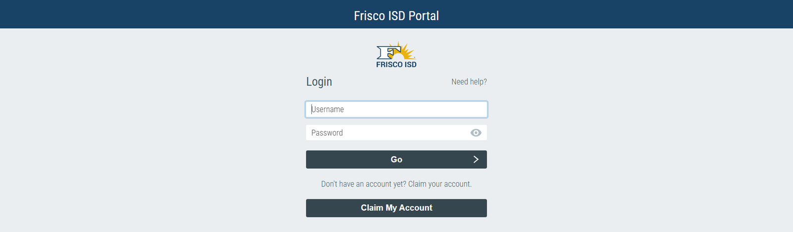 FISD Login Page